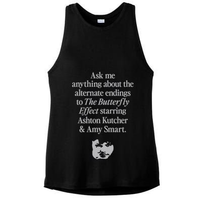 Alternate Endings Of The Butterfly Effect Explained Ladies PosiCharge Tri-Blend Wicking Tank