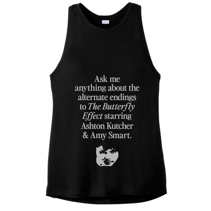 Alternate Endings Of The Butterfly Effect Explained Ladies PosiCharge Tri-Blend Wicking Tank