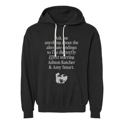Alternate Endings Of The Butterfly Effect Explained Garment-Dyed Fleece Hoodie