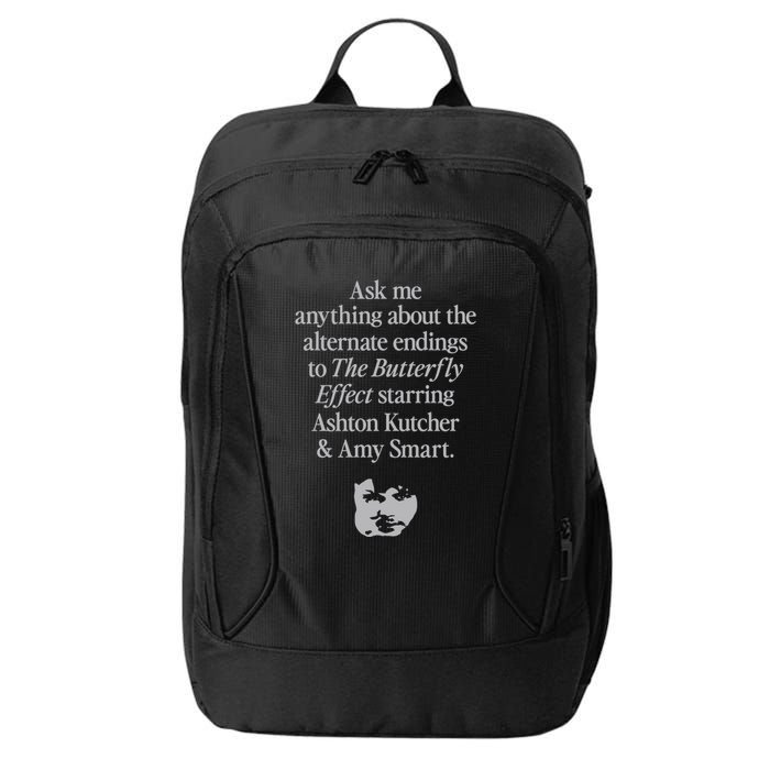 Alternate Endings Of The Butterfly Effect Explained City Backpack