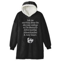 Alternate Endings Of The Butterfly Effect Explained Hooded Wearable Blanket
