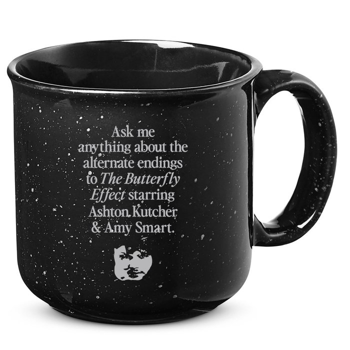 Alternate Endings Of The Butterfly Effect Explained 15oz Campfire Ceramic Mug