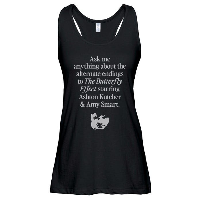 Alternate Endings Of The Butterfly Effect Explained Ladies Essential Flowy Tank