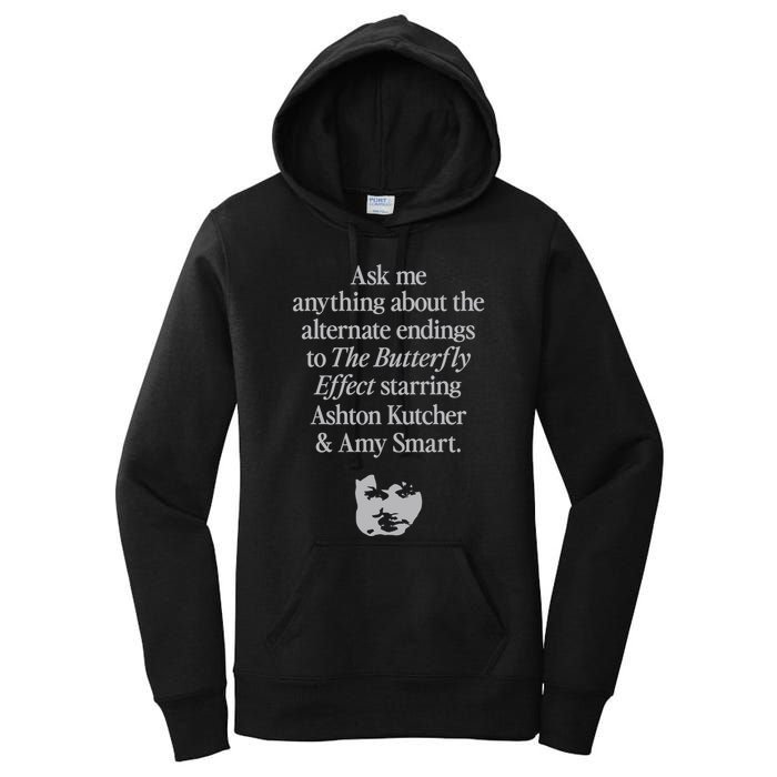 Alternate Endings Of The Butterfly Effect Explained Women's Pullover Hoodie