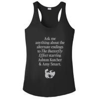 Alternate Endings Of The Butterfly Effect Explained Ladies PosiCharge Competitor Racerback Tank