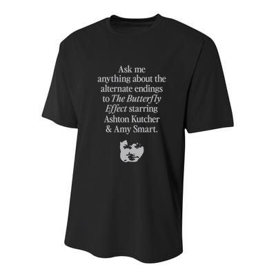 Alternate Endings Of The Butterfly Effect Explained Youth Performance Sprint T-Shirt