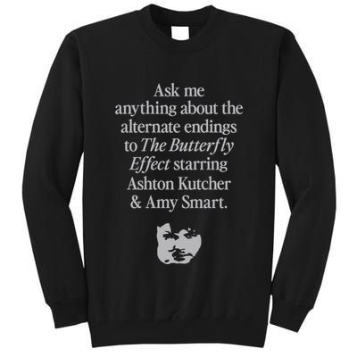 Alternate Endings Of The Butterfly Effect Explained Tall Sweatshirt