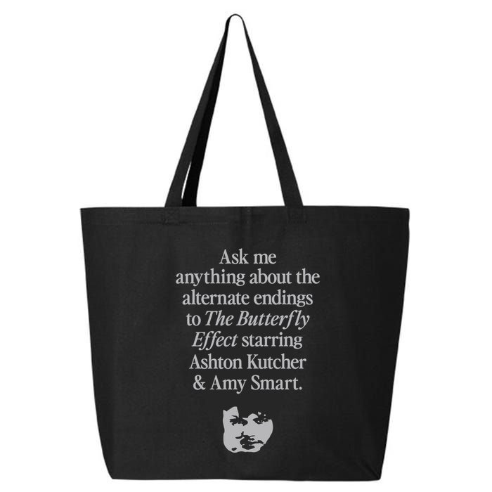 Alternate Endings Of The Butterfly Effect Explained 25L Jumbo Tote