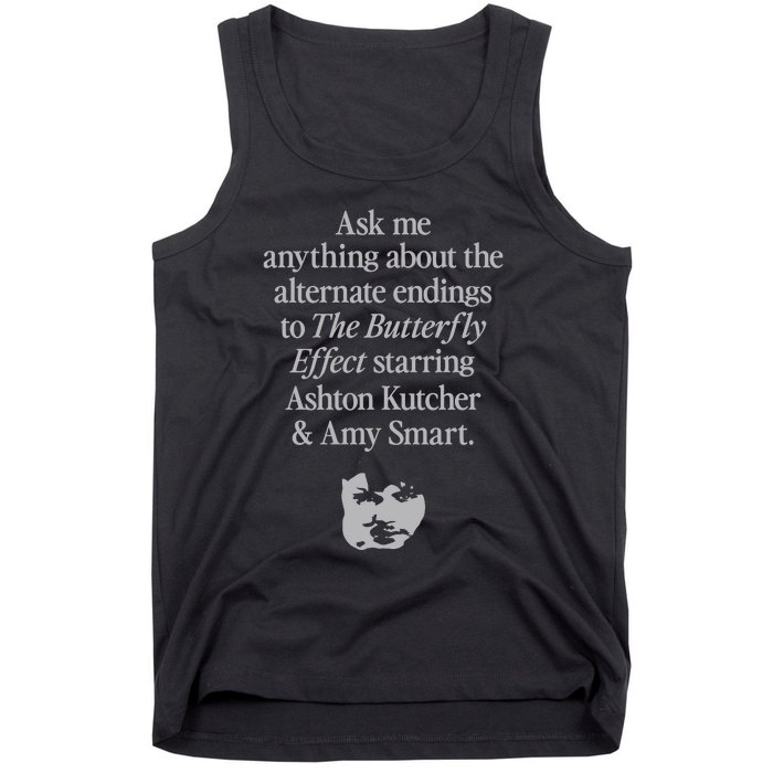 Alternate Endings Of The Butterfly Effect Explained Tank Top