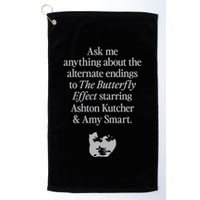 Alternate Endings Of The Butterfly Effect Explained Golf Towel