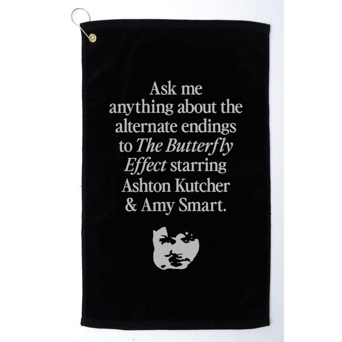 Alternate Endings Of The Butterfly Effect Explained Golf Towel