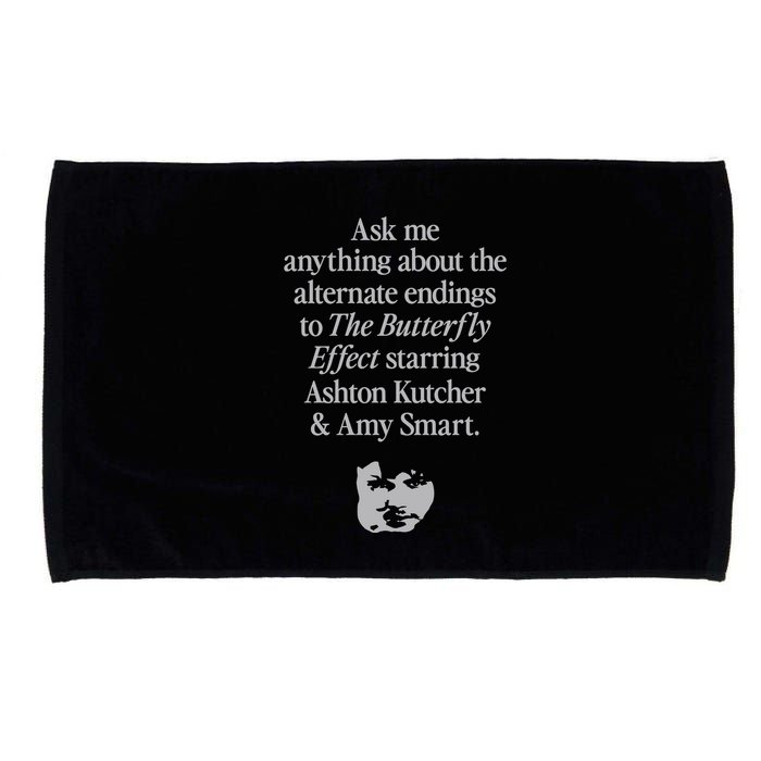 Alternate Endings Of The Butterfly Effect Explained Microfiber Hand Towel