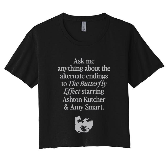 Alternate Endings Of The Butterfly Effect Explained Crop Top