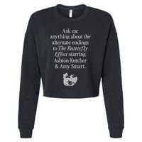 Alternate Endings Of The Butterfly Effect Explained Cropped Pullover Crew