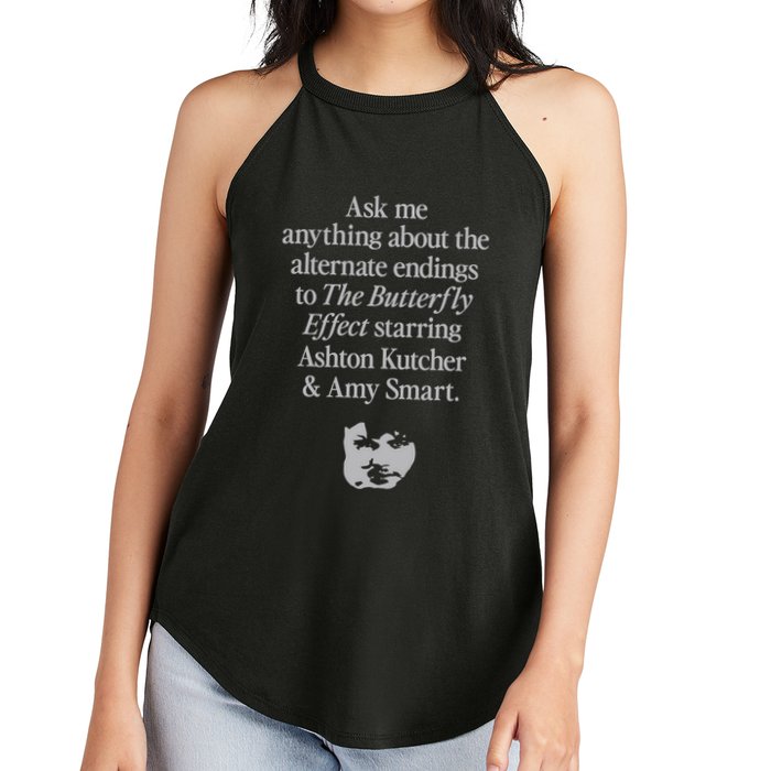 Alternate Endings Of The Butterfly Effect Explained Women's Perfect Tri Rocker Tank