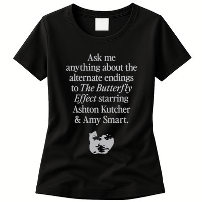 Alternate Endings Of The Butterfly Effect Explained Womens T-Shirt