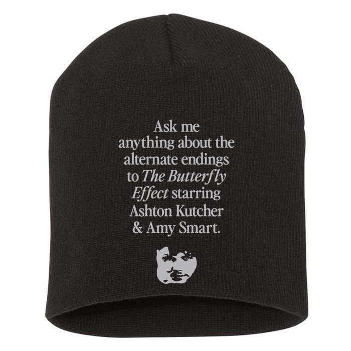 Alternate Endings Of The Butterfly Effect Explained Short Acrylic Beanie