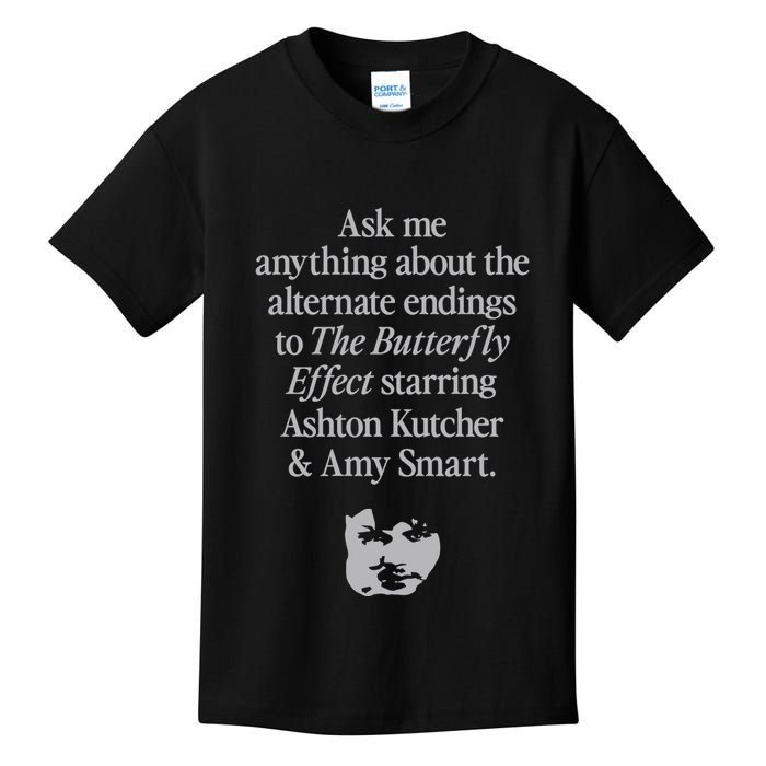 Alternate Endings Of The Butterfly Effect Explained Kids T-Shirt