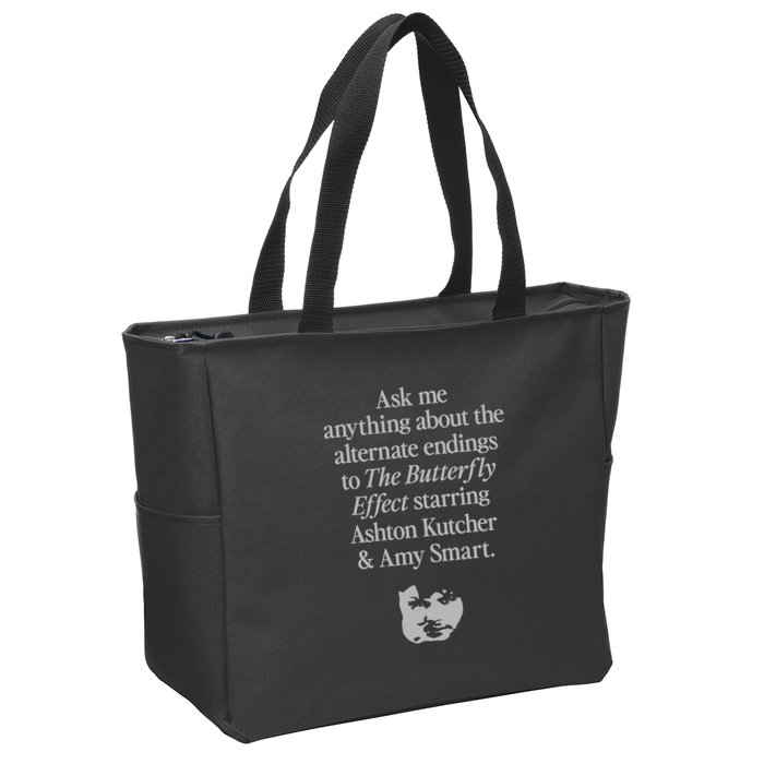 Alternate Endings Of The Butterfly Effect Explained Zip Tote Bag