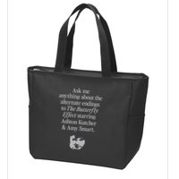 Alternate Endings Of The Butterfly Effect Explained Zip Tote Bag