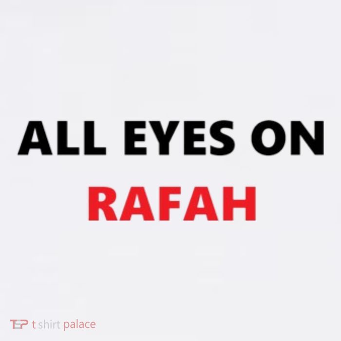 All Eyes On Rafah Gaza Palestine Tall T-Shirt