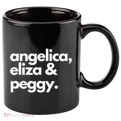 Angelica Eliza & Peggy Historic Hamilton 11oz C Handle Ceramic Mug