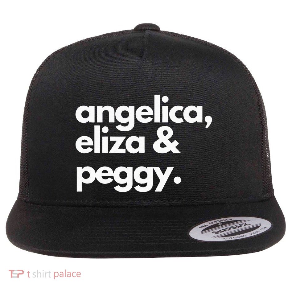 Angelica Eliza & Peggy Historic Hamilton Flatbill Hat
