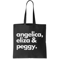 Angelica Eliza & Peggy Historic Hamilton Tote Bag