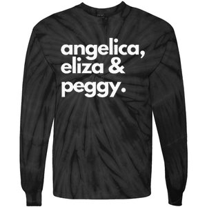 Angelica Eliza & Peggy Historic Hamilton Tie-Dye Long Sleeve Shirt