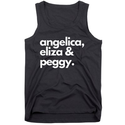 Angelica Eliza & Peggy Historic Hamilton Tank Top