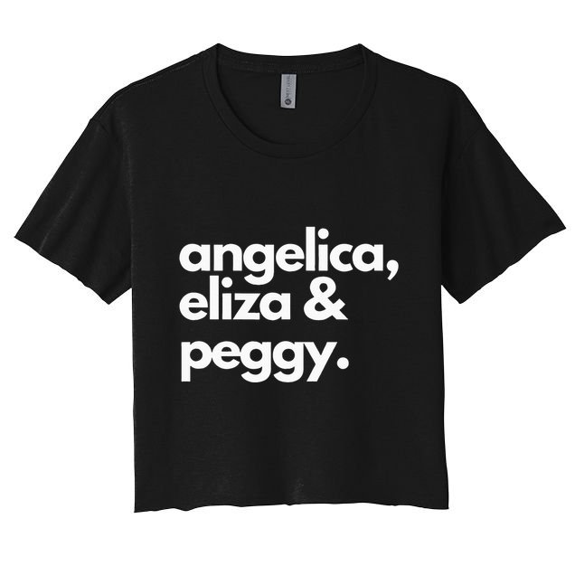Angelica Eliza & Peggy Historic Hamilton Crop Top