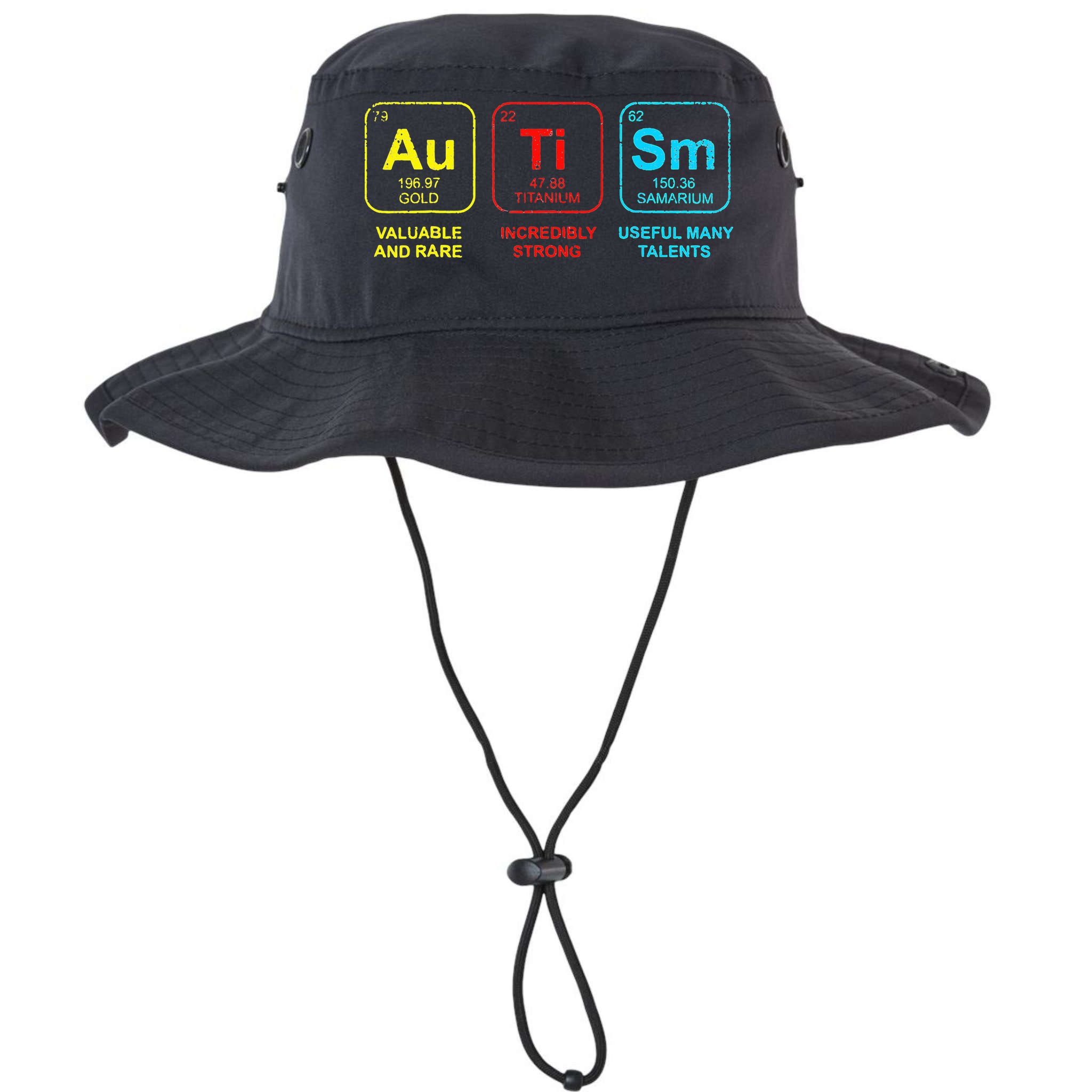 Autism Elements Periodic Table Awareness ASD Bucket Hat