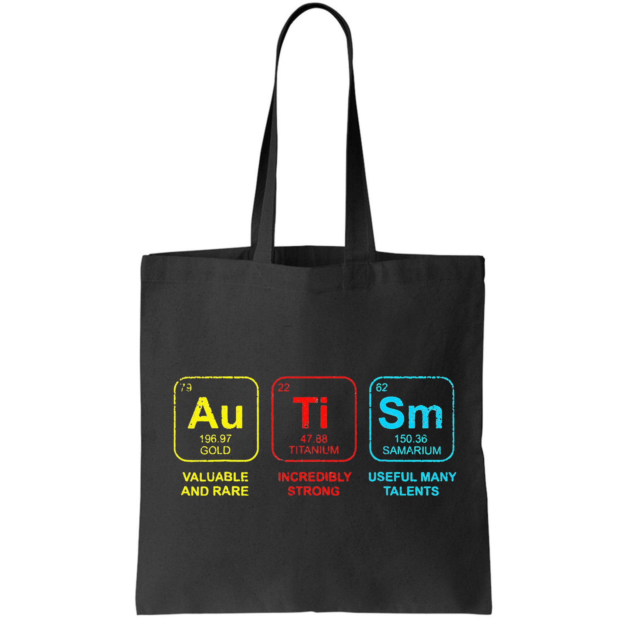 Autism Elements Periodic Table Awareness ASD Bag