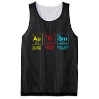Autism Elements Periodic Table Awareness ASD Mesh Reversible Basketball Jersey Tank