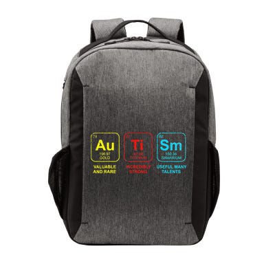 Autism Elements Periodic Table Awareness ASD Vector Backpack