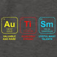Autism Elements Periodic Table Awareness ASD Vector Backpack