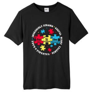 Autism Elets Periodic Table Awareness Asd Gift Tall Fusion ChromaSoft Performance T-Shirt