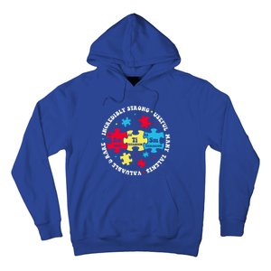 Autism Elets Periodic Table Awareness Asd Gift Hoodie