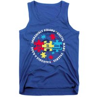 Autism Elets Periodic Table Awareness Asd Gift Tank Top