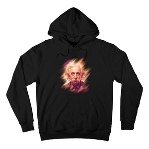 Albert Einstein Portrait Hoodie