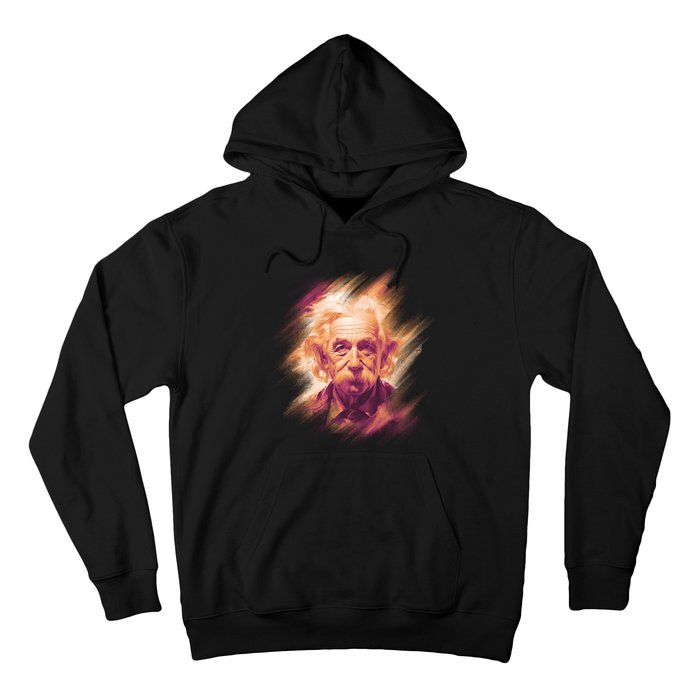 Albert Einstein Portrait Hoodie