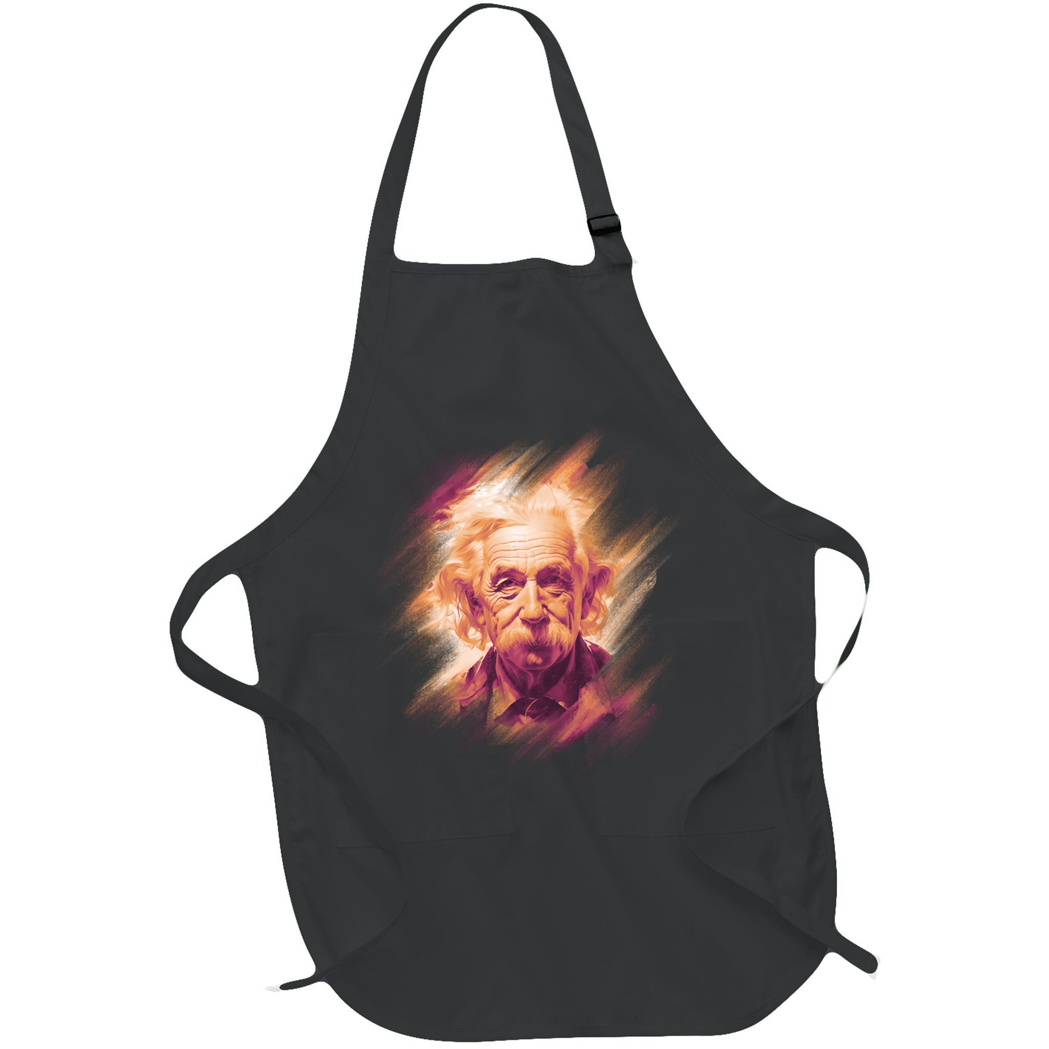 Albert Einstein Portrait Apron