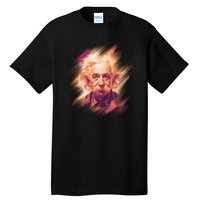 Albert Einstein Portrait Tall T-Shirt