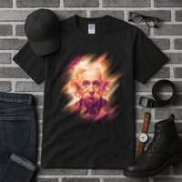 Albert Einstein Portrait Tall T-Shirt