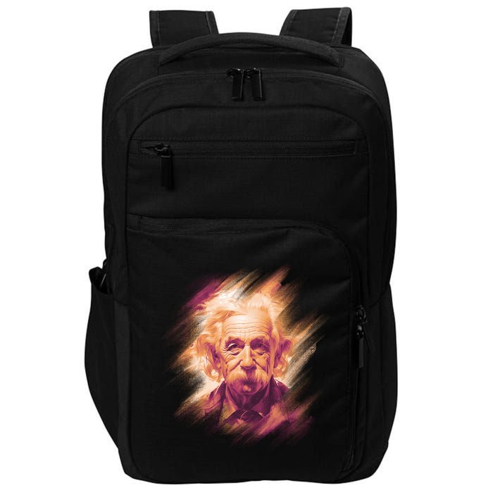 Albert Einstein Portrait Impact Tech Backpack