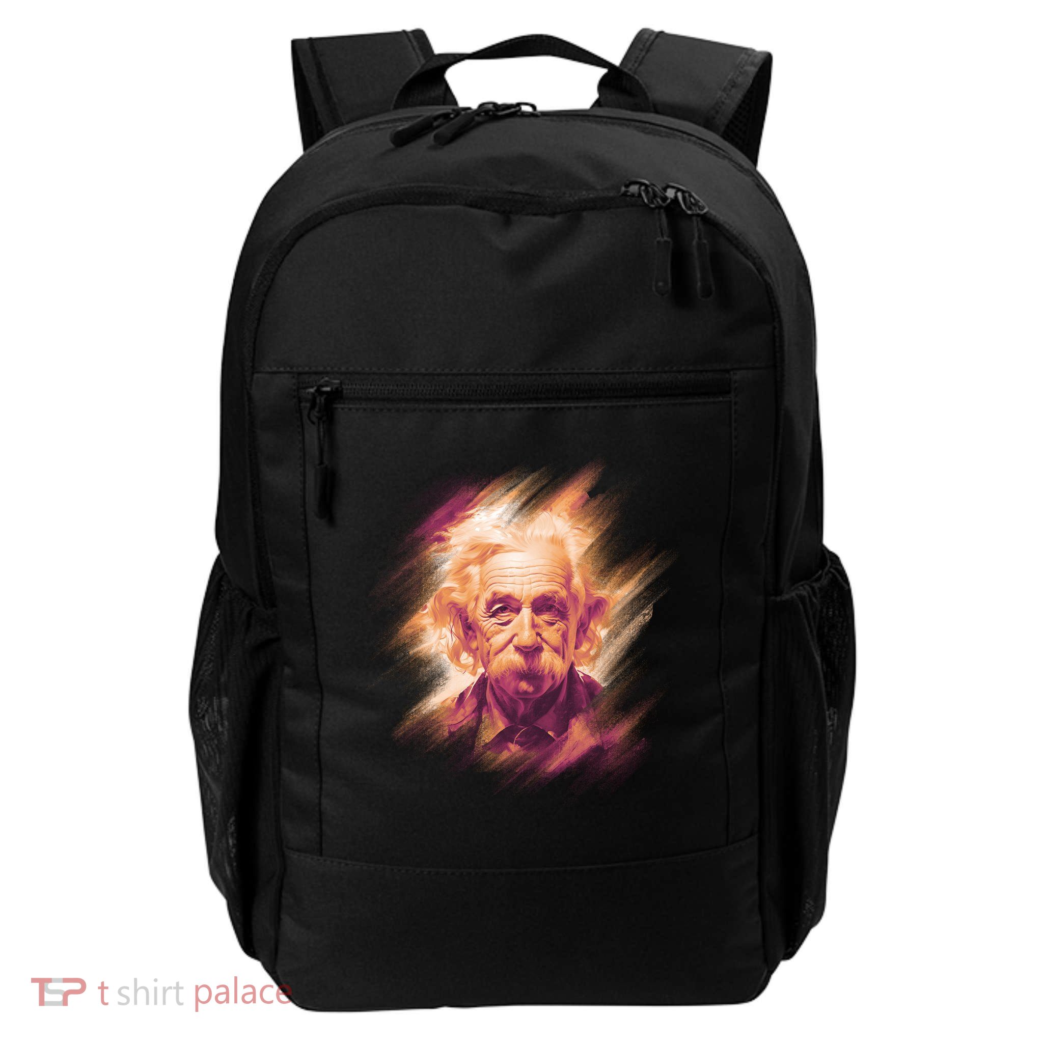 Albert Einstein Portrait Daily Commute Backpack
