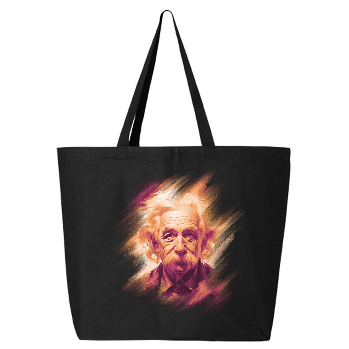 Albert Einstein Portrait 25L Jumbo Tote