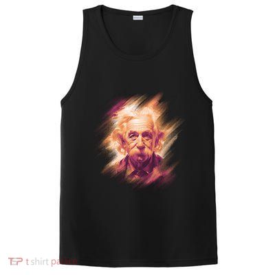 Albert Einstein Portrait PosiCharge Competitor Tank