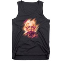 Albert Einstein Portrait Tank Top