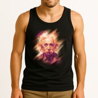 Albert Einstein Portrait Tank Top